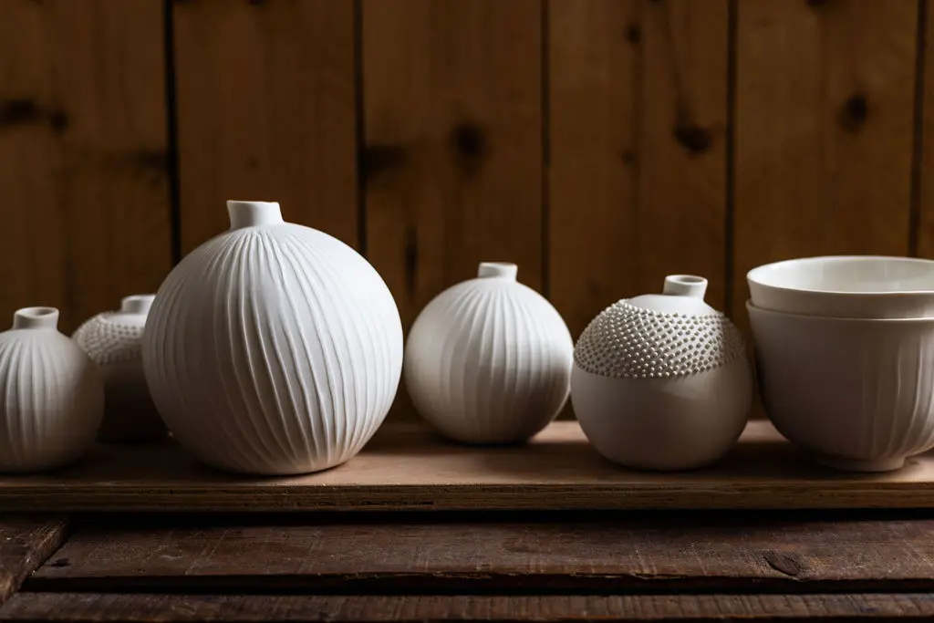 Vase en porcelaine Sophie Roca-SR1.webp