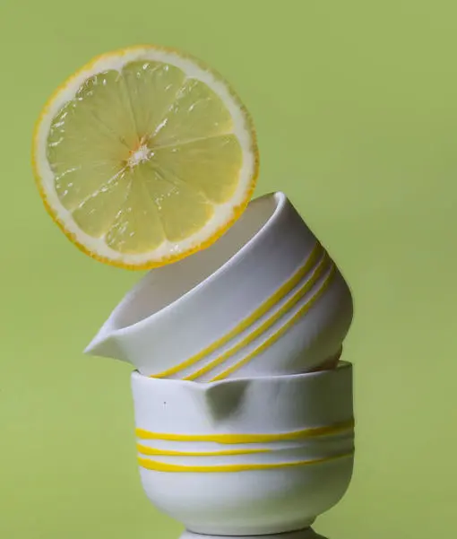 Tasses 3 traits jaunes 